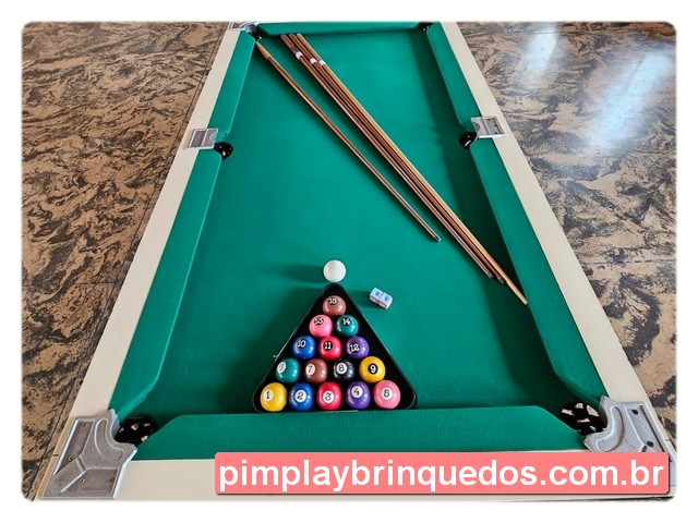 Mesa de bilhar americano - Brinquedos Online