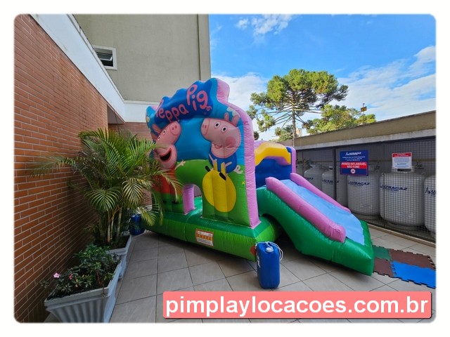 Inflável Peppa Pig - Curitiba